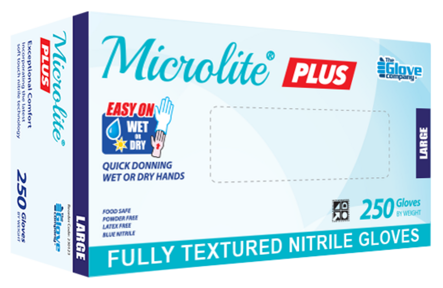 Microlite® Plus Nitrile Disposable Glove 250 XL